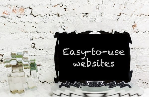 Easy to use websites